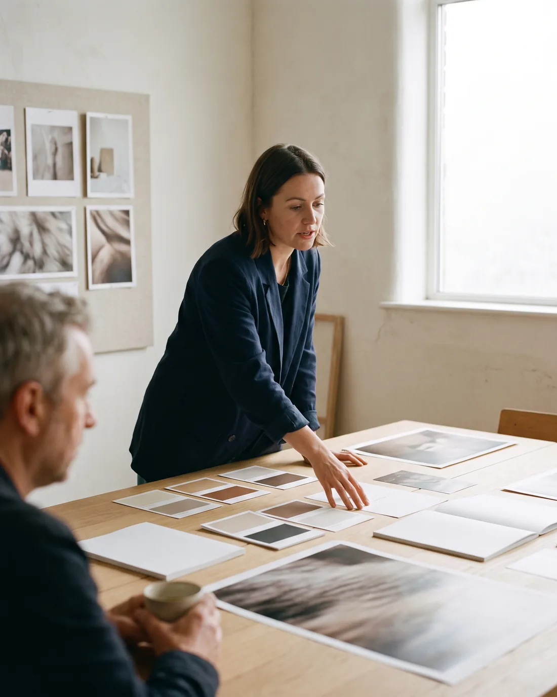 A fractional CMO at work in a Philadelphia business setting